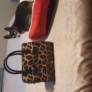 Leopard  tote purse